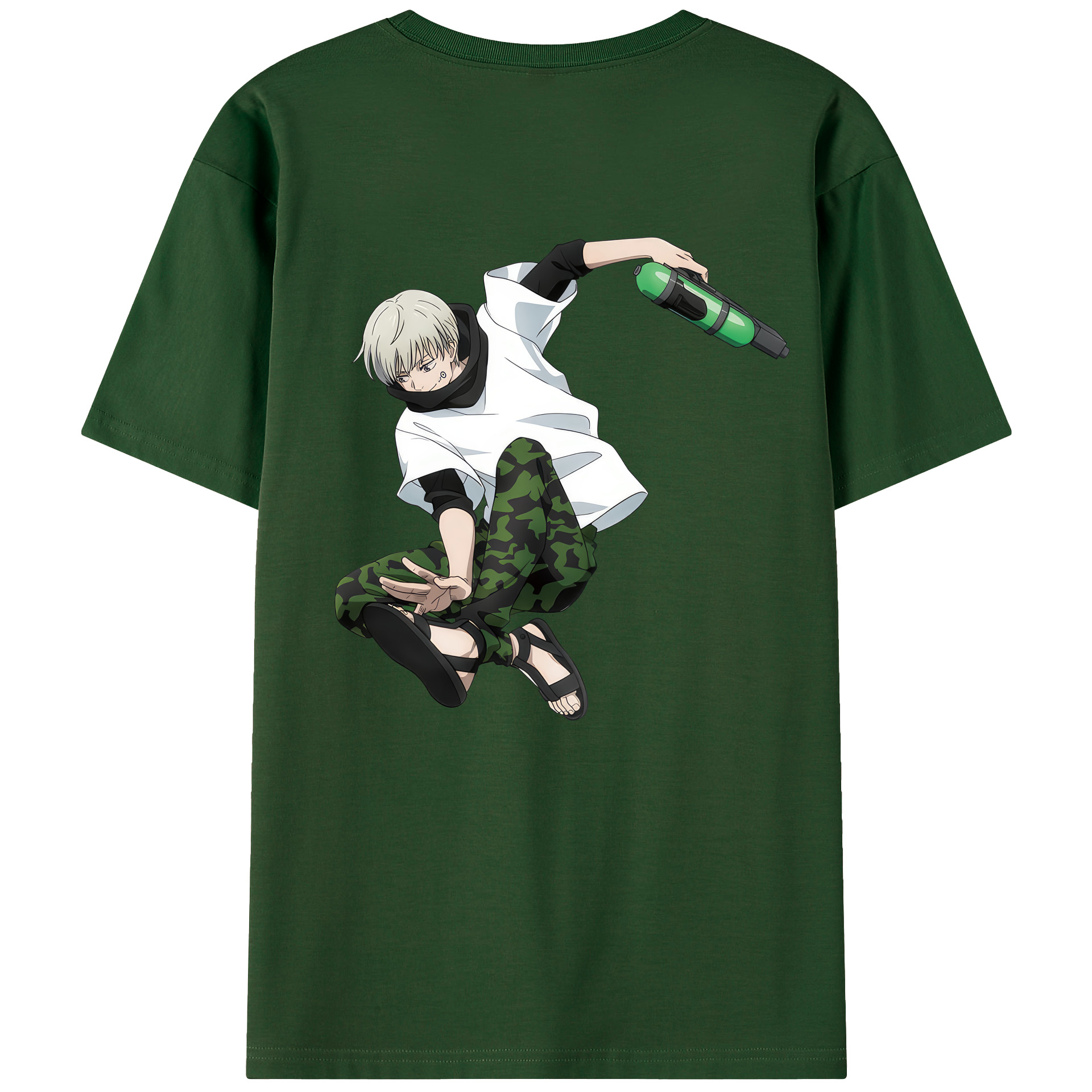 （画像用） 呪術廻戦 Jujutsu Kaisen 綿100％半袖Tシャツ（背面プリント）